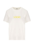 Loewe Women Logo Cotton T-Shirt