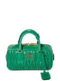 Miu Miu Women Arcadie Regular Leather Handbag