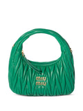 Miu Miu Women Wander Small Leather Hobo Bag