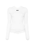 Miu Miu Women Silk Crewneck Sweater