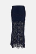 Rabanne Women Lace Midi Skirt