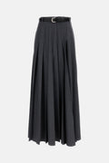 Self-Portrait Women Pleated Maxi Skirt