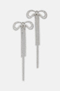 Self-Portrait Women Double Crystal Bow Earrings