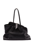 The Attico Women La Passeggiata Medium Leather Handbag