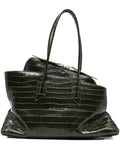 The Attico Women La Passeggiata Medium Leather Shoulder Bag