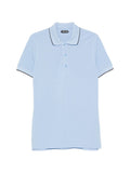 Tom Ford Men Piquet Cotton Polo Shirt
