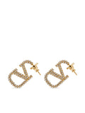 Valentino Garavani Women Vlogo Signature Strass Earrings