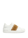 Valentino Garavani Women Rockstud Untitled Leather Sneakers