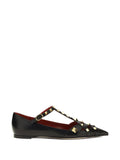 Valentino Garavani Women Studdy Leather Ballet Flats