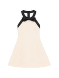 Valentino Women Wool And Silk Blend Mini Dress