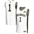 #1 Colorado Buffaloes GameDay Greats Lightweight Basketball Jersey - White