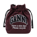 Ganni Women Ganni Logo Pouch