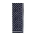 Gucci Men Gg Wool Jacquard Scarf