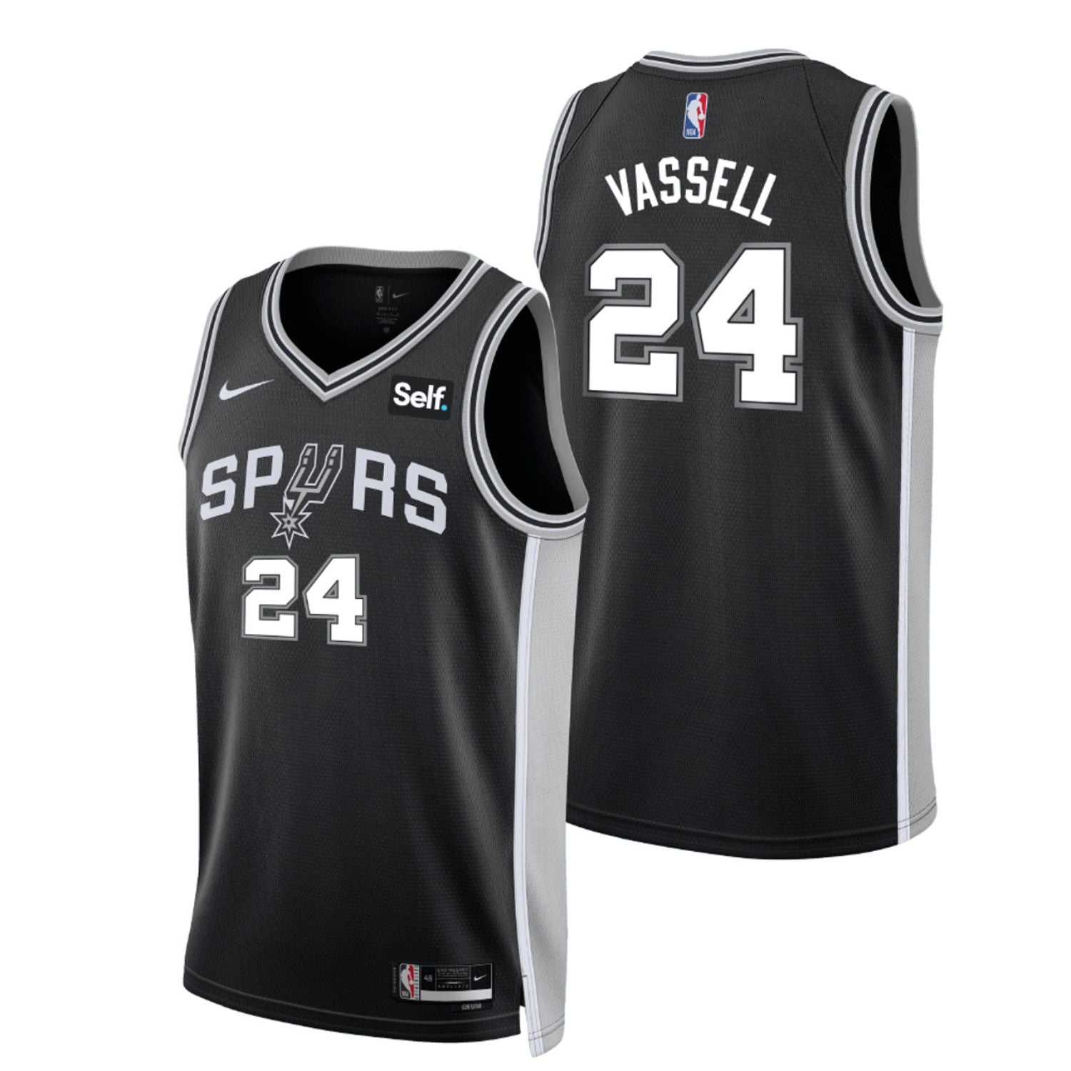 Devin Vassell San Antonio Spurs 24 Jersey