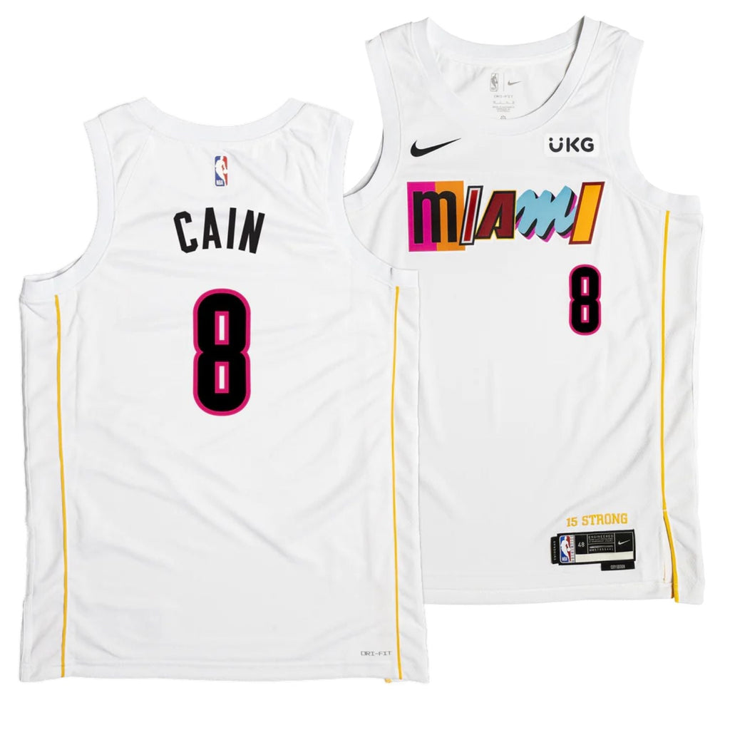 Jamal Cain Miami Heat 8 Jersey