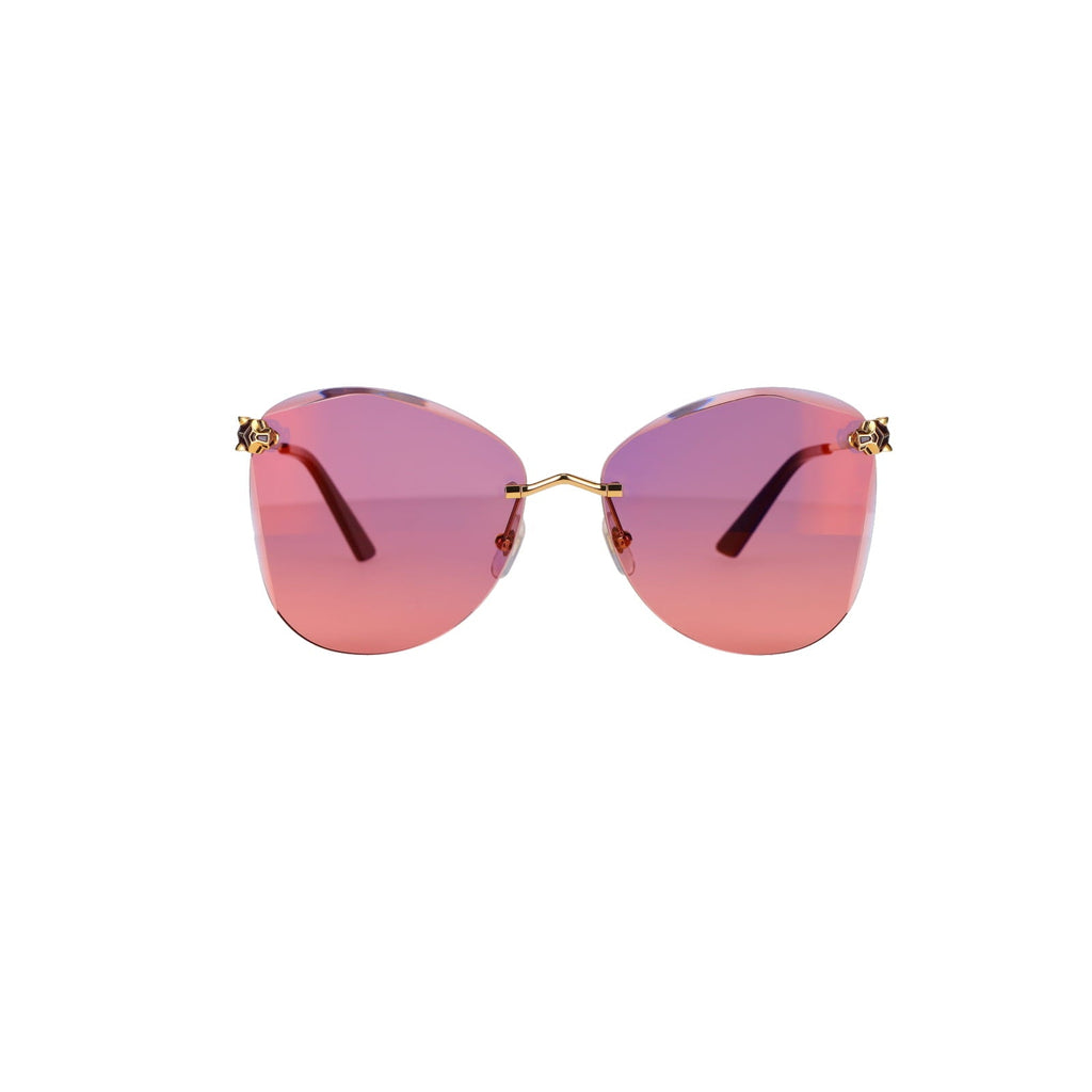 CT0398S Cat-eye Panthère Sunglasses