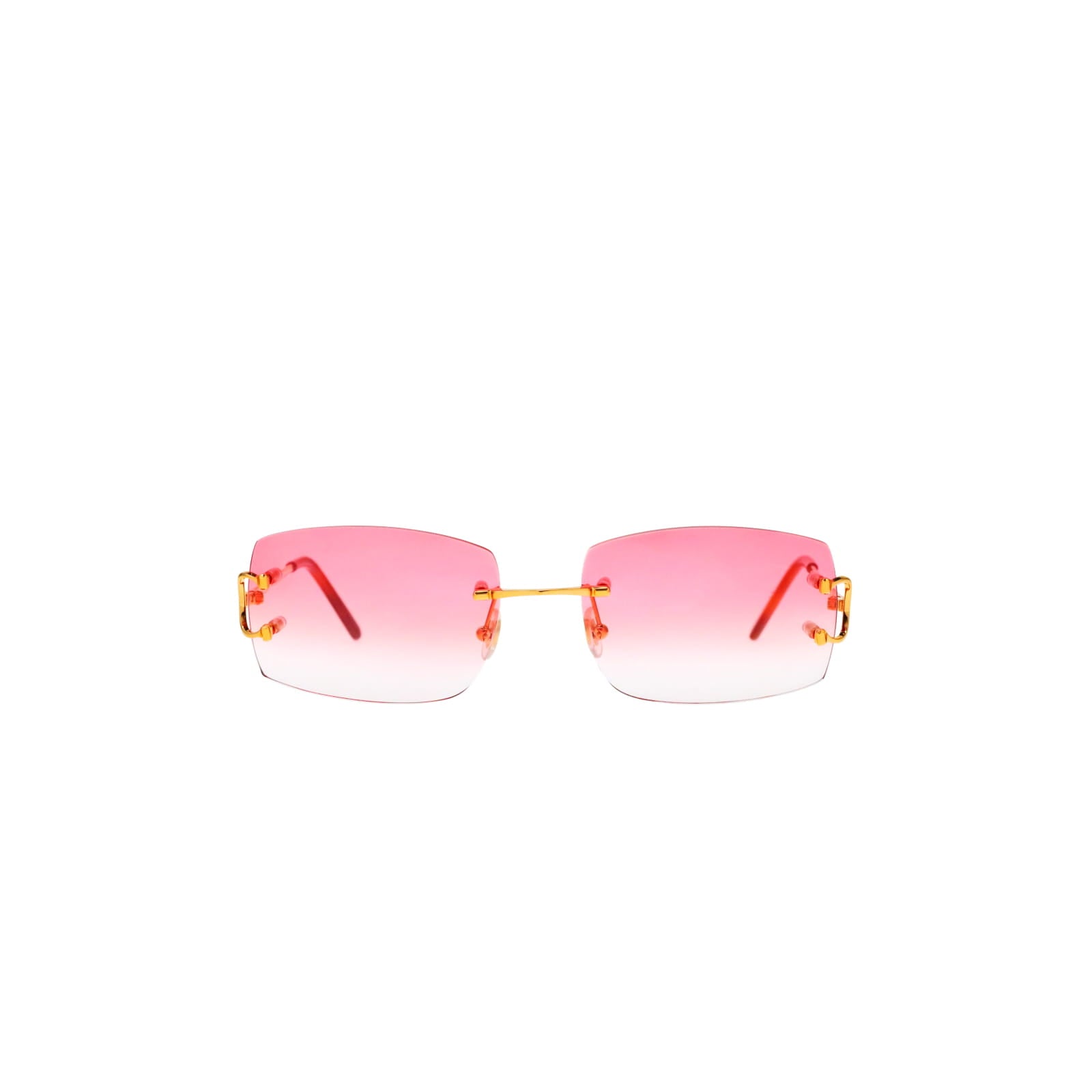 Cartier Custom Double C Brooklyn Gold Sunglasses by MEG