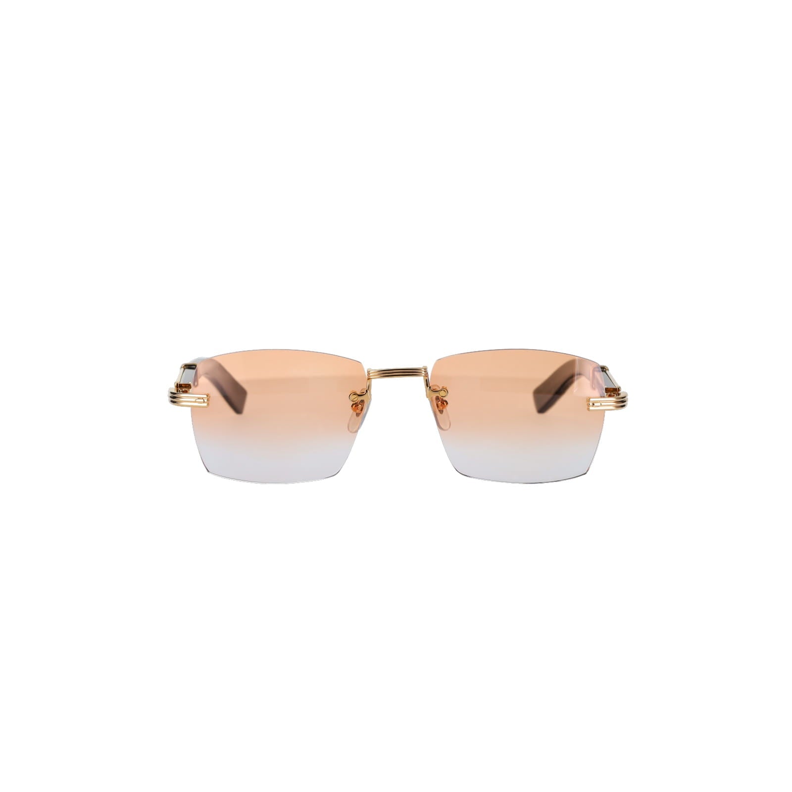 Cartier Custom Première de Cartier White Sunglasses by MEG
