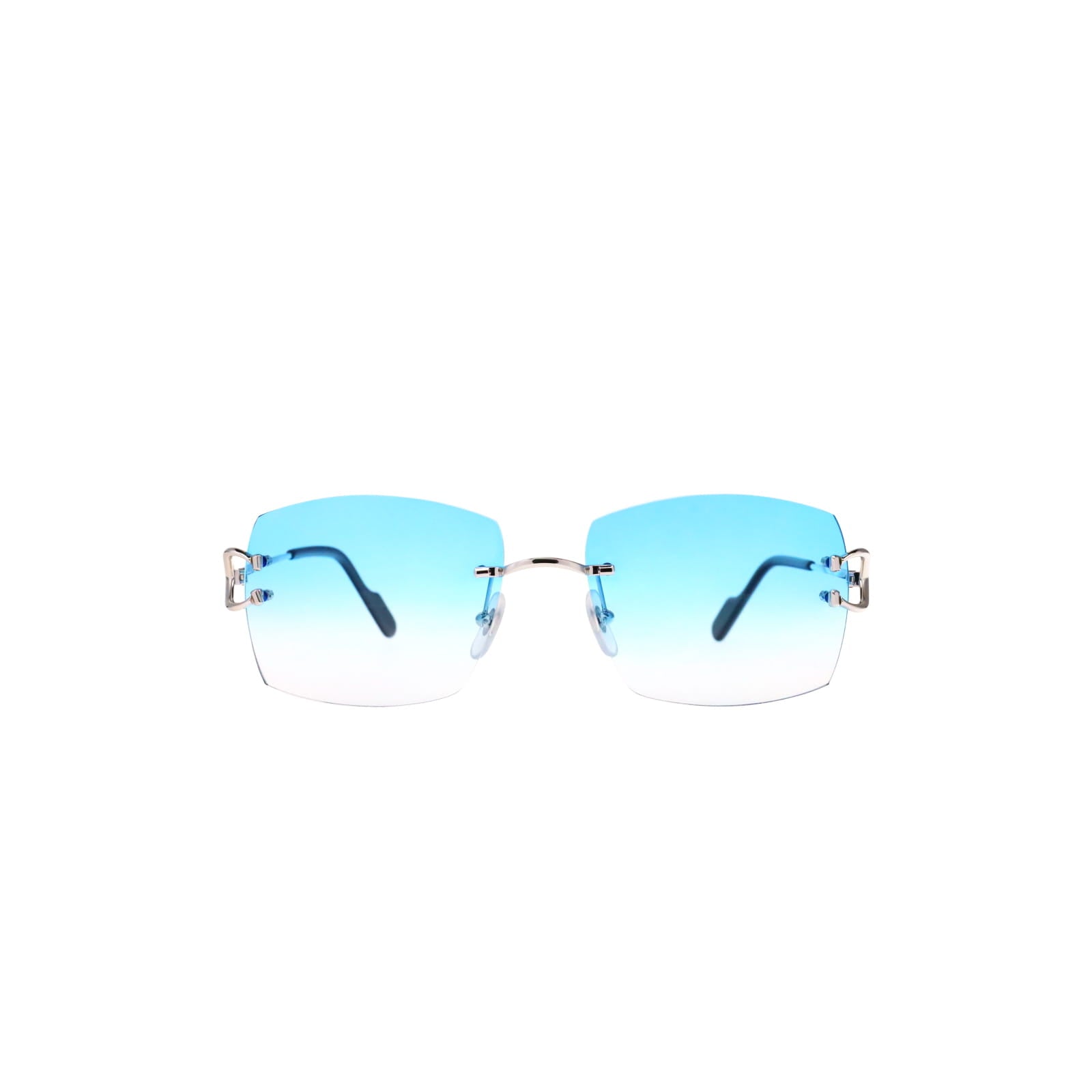 Cartier Custom Vintage Double C Mykonos Platinum Sunglasses by MEG