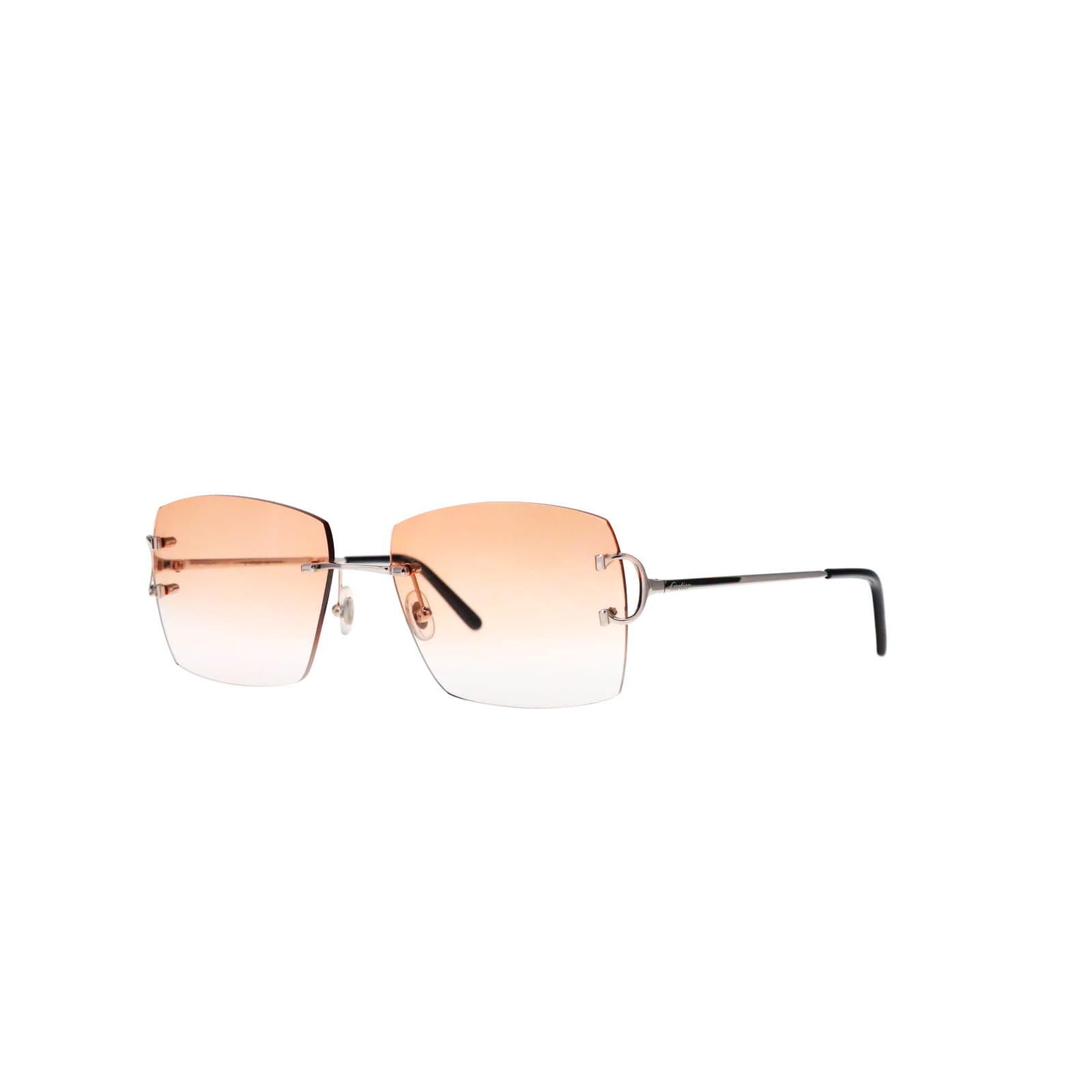 Cartier Custom Double C Mykonos Platinum  Sunglasses by MEG