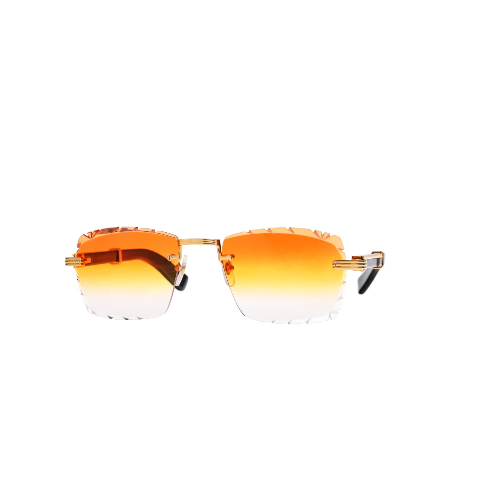 Cartier Custom Première de Cartier Black Sunglasses by MEG