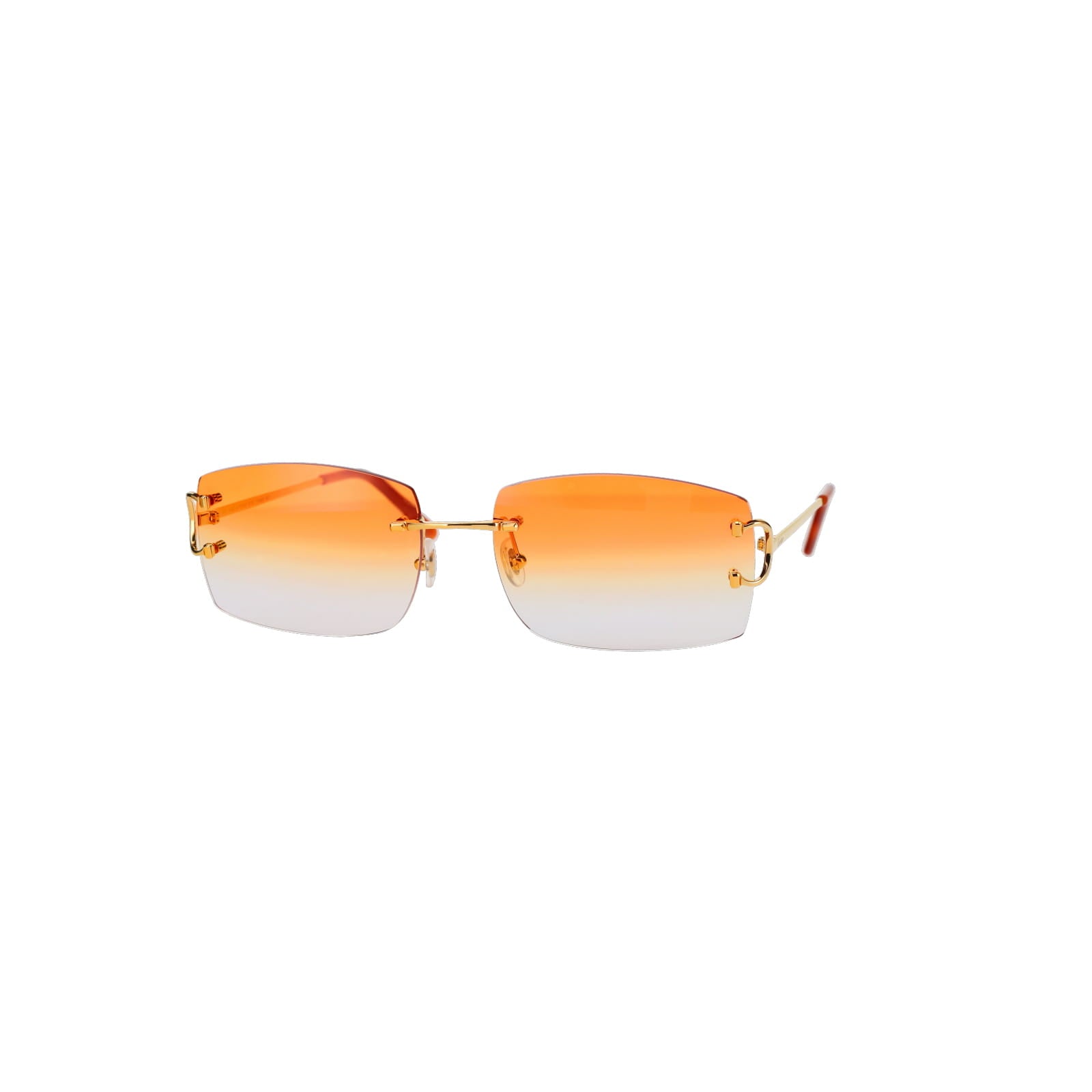 Cartier Custom Double C Brooklyn Gold Sunglasses by MEG