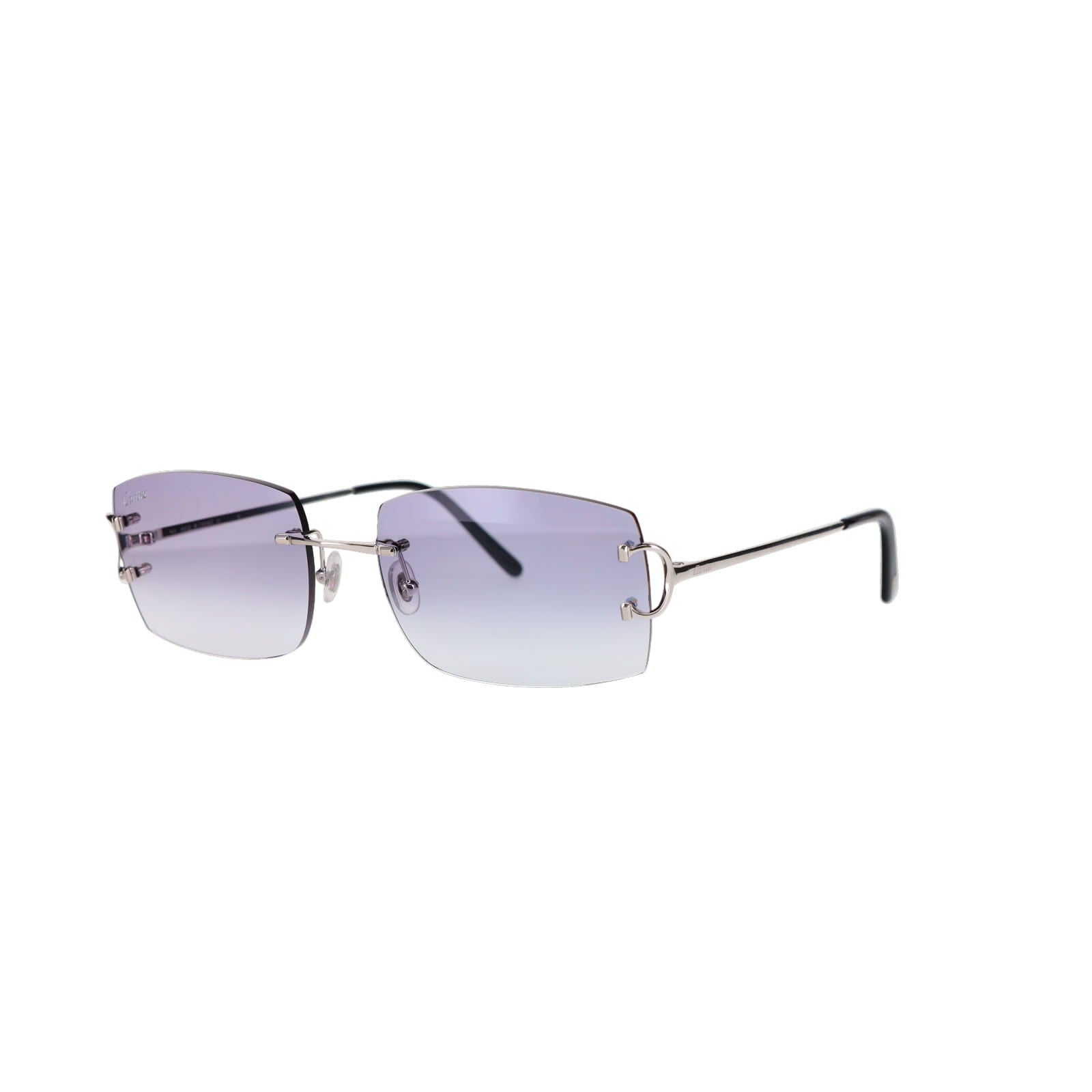 Cartier Custom Double C Brooklyn Platinum Sunglasses by MEG