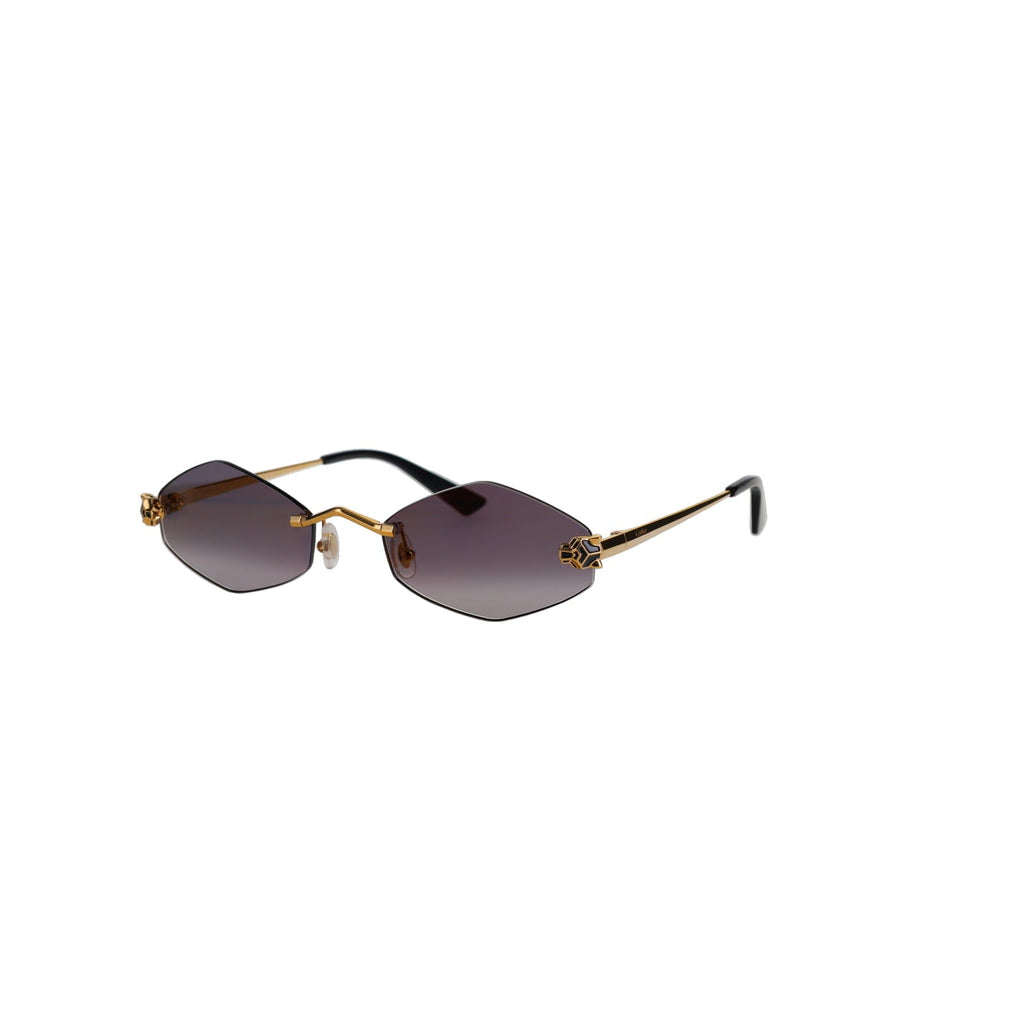CT0433S Hexagonal Panthère Sunglasses