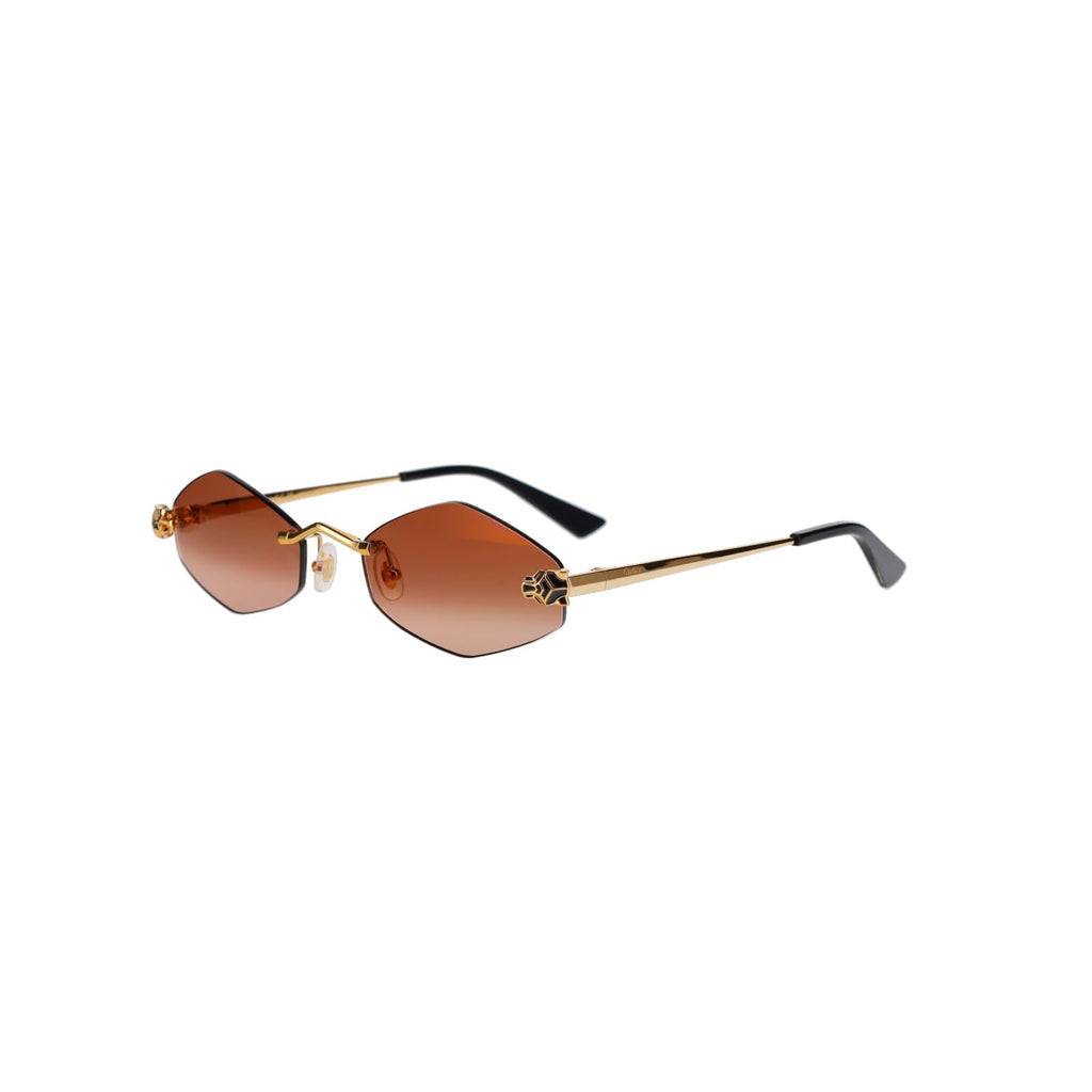 CT0433S Hexagonal Panthère Sunglasses