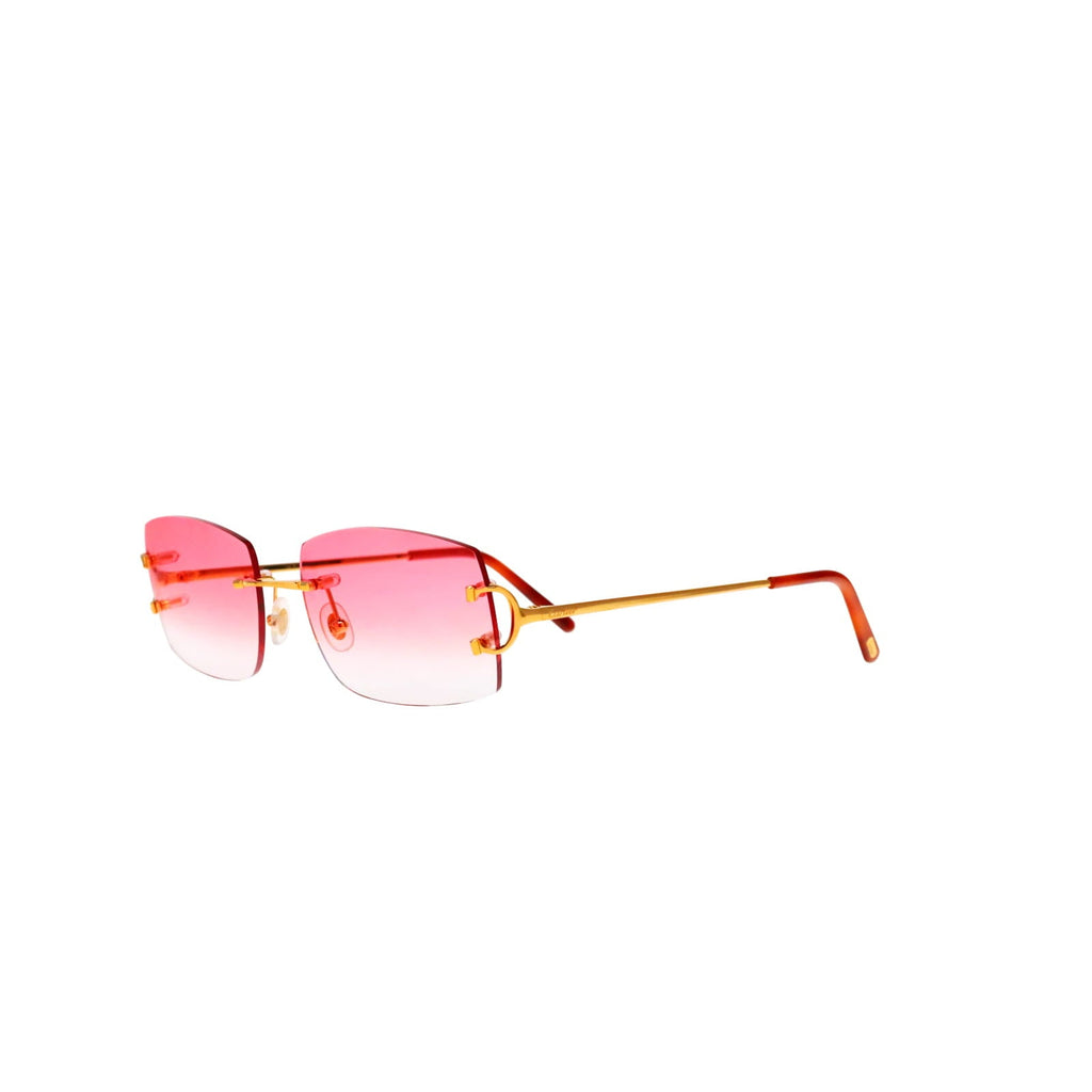 Cartier Custom Double C Brooklyn Gold Sunglasses by MEG