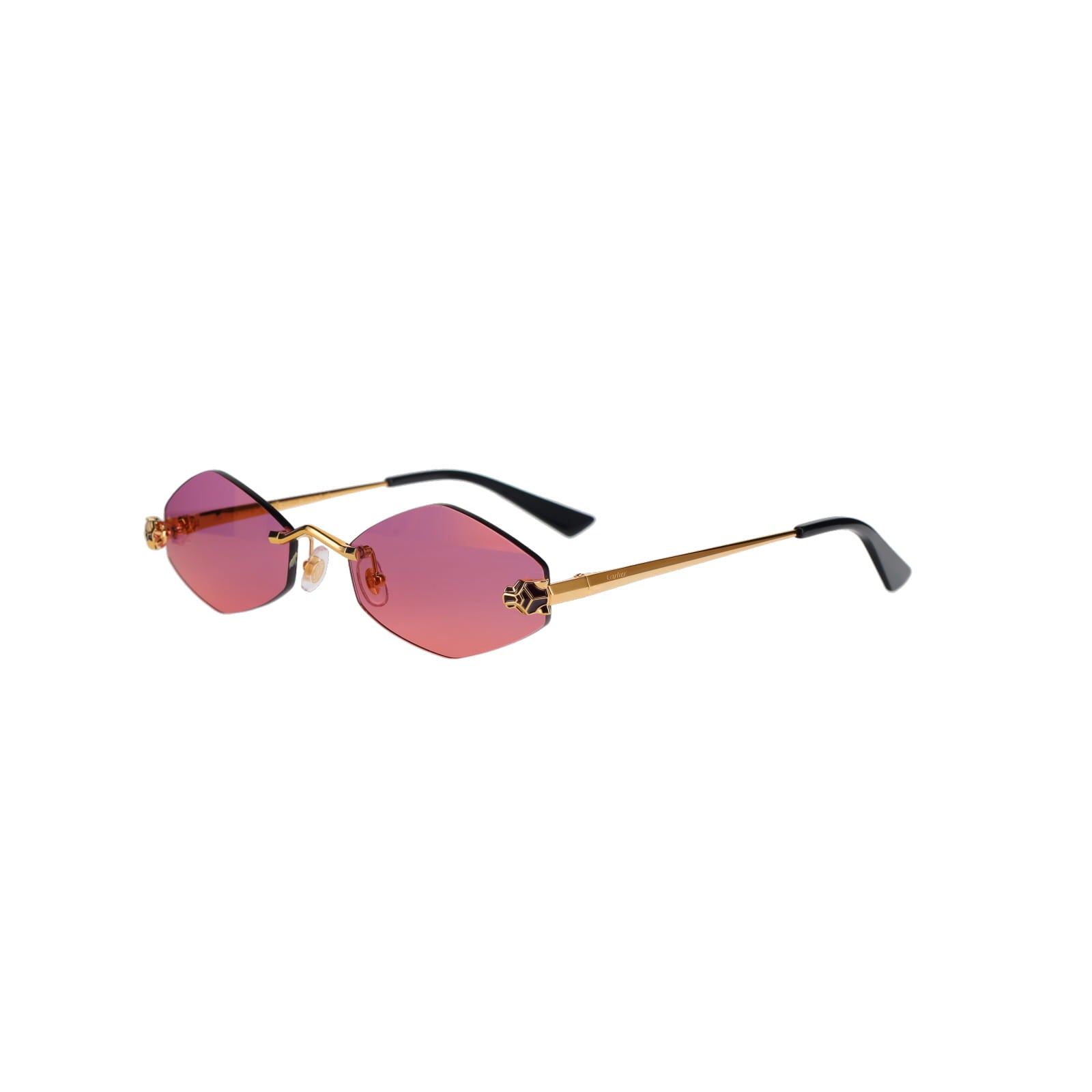 CT0433S Hexagonal Panthère Sunglasses