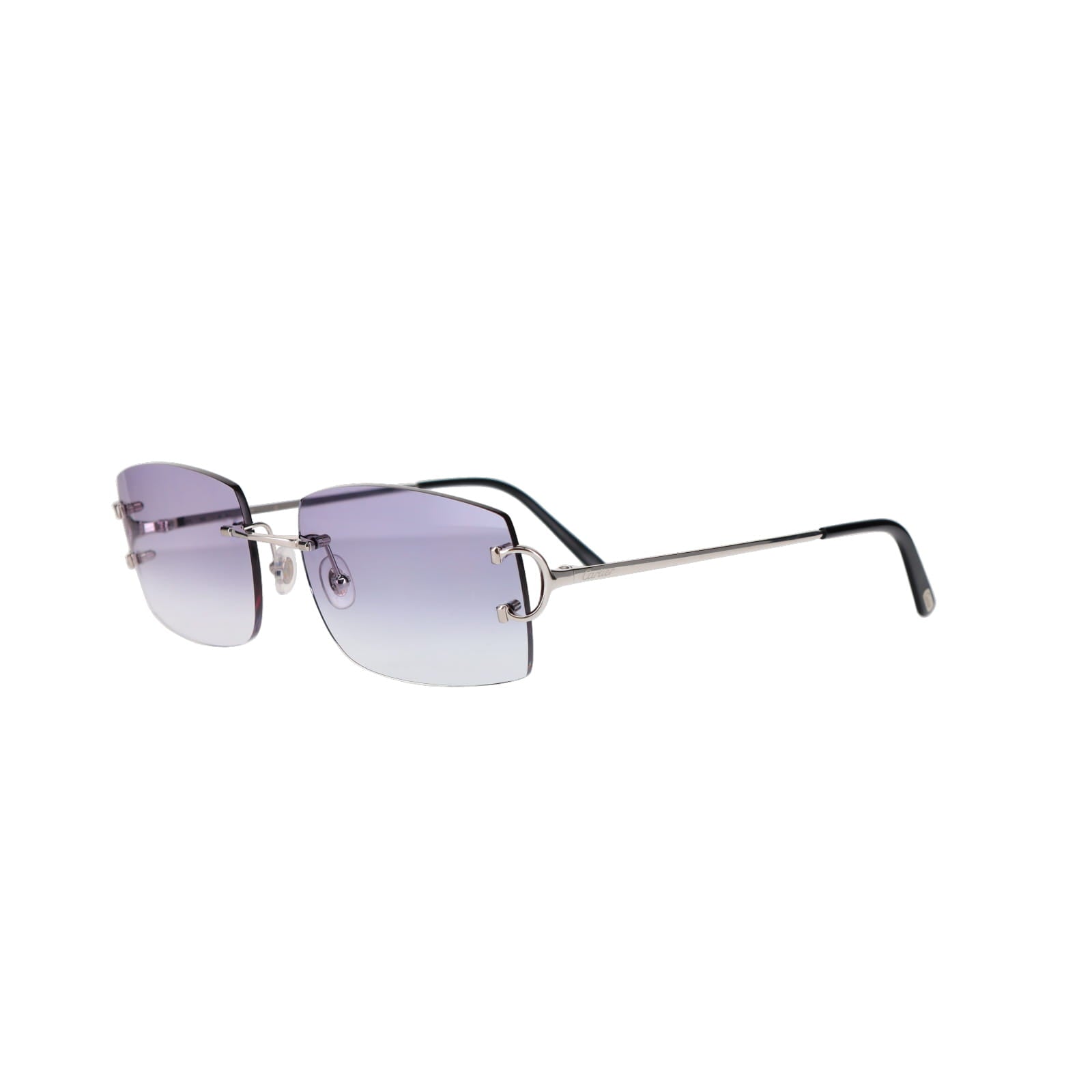 Cartier Custom Double C Brooklyn Platinum Sunglasses by MEG