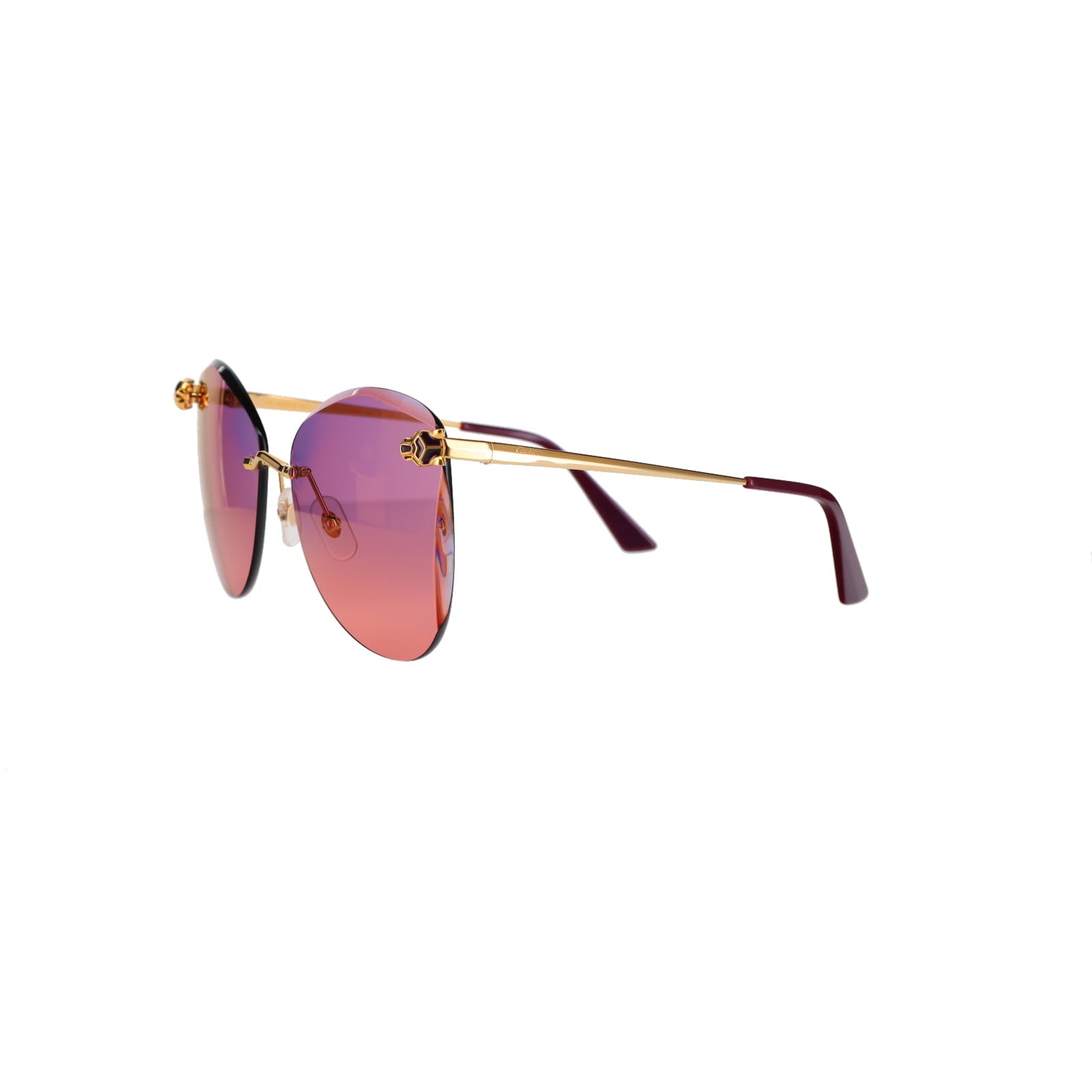 CT0398S Cat-eye Panthère Sunglasses