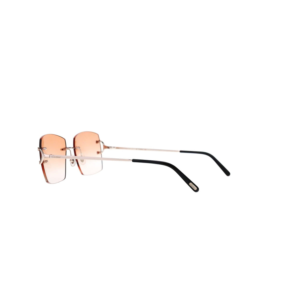 Cartier Custom Double C Mykonos Platinum  Sunglasses by MEG