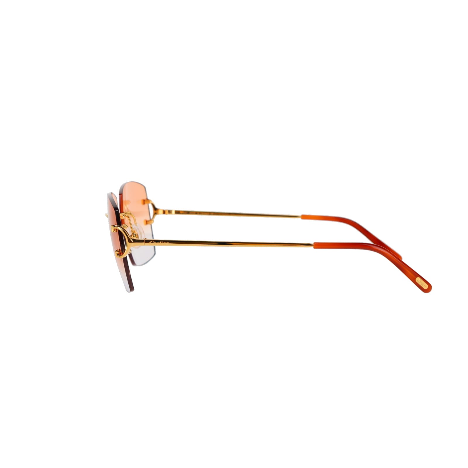 Cartier Custom Double C Mykonos Gold Sunglasses by MEG