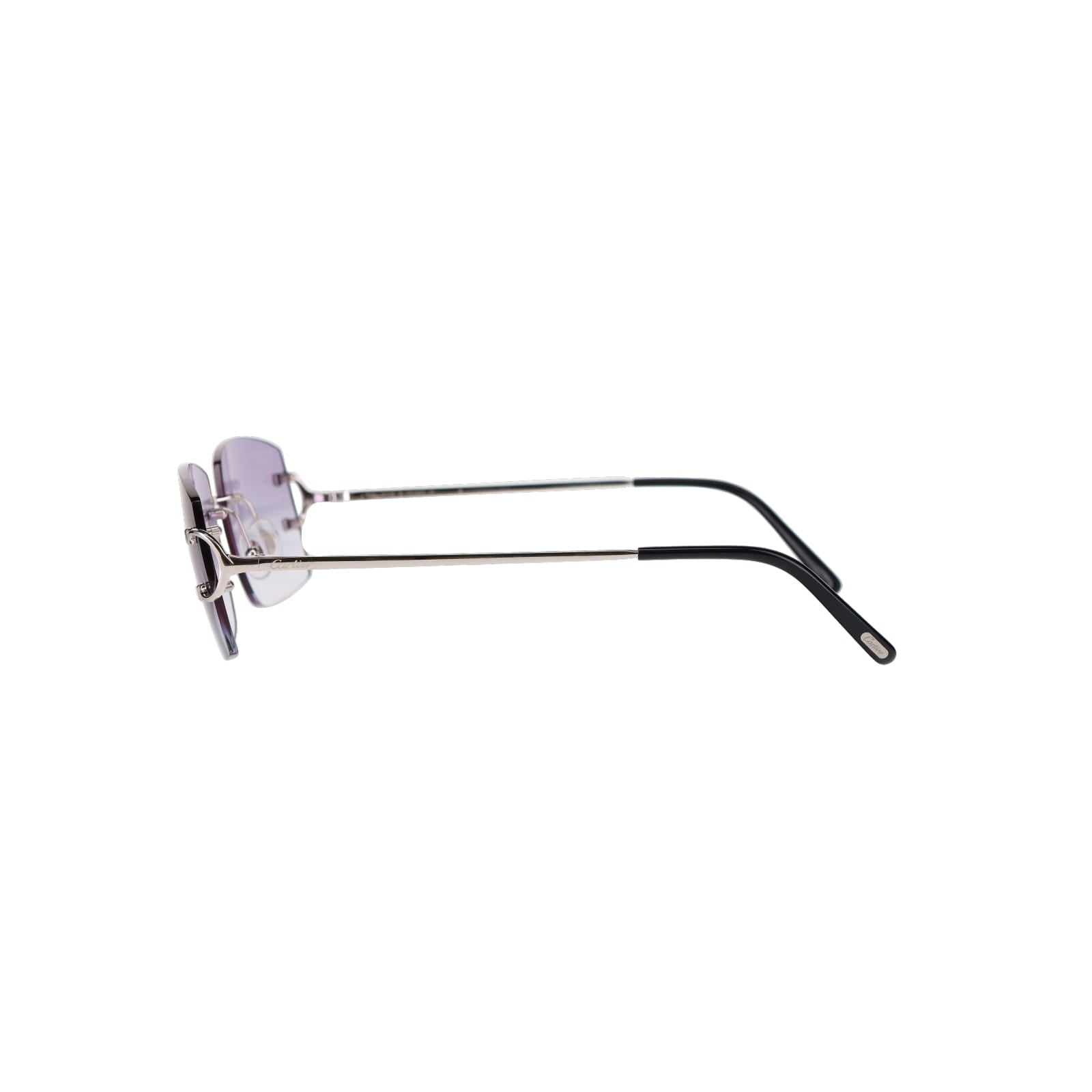 Cartier Custom Double C Brooklyn Platinum Sunglasses by MEG