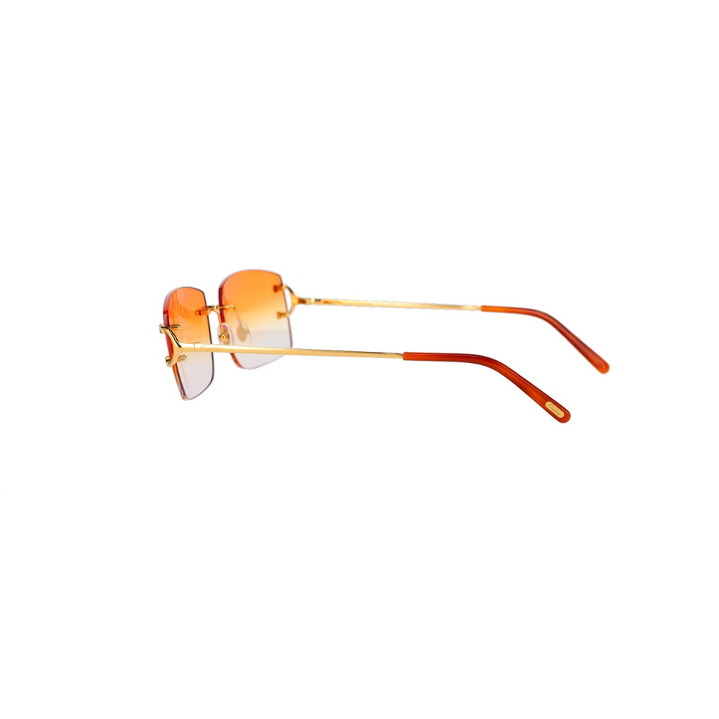 Cartier Custom Double C Brooklyn Gold Sunglasses by MEG