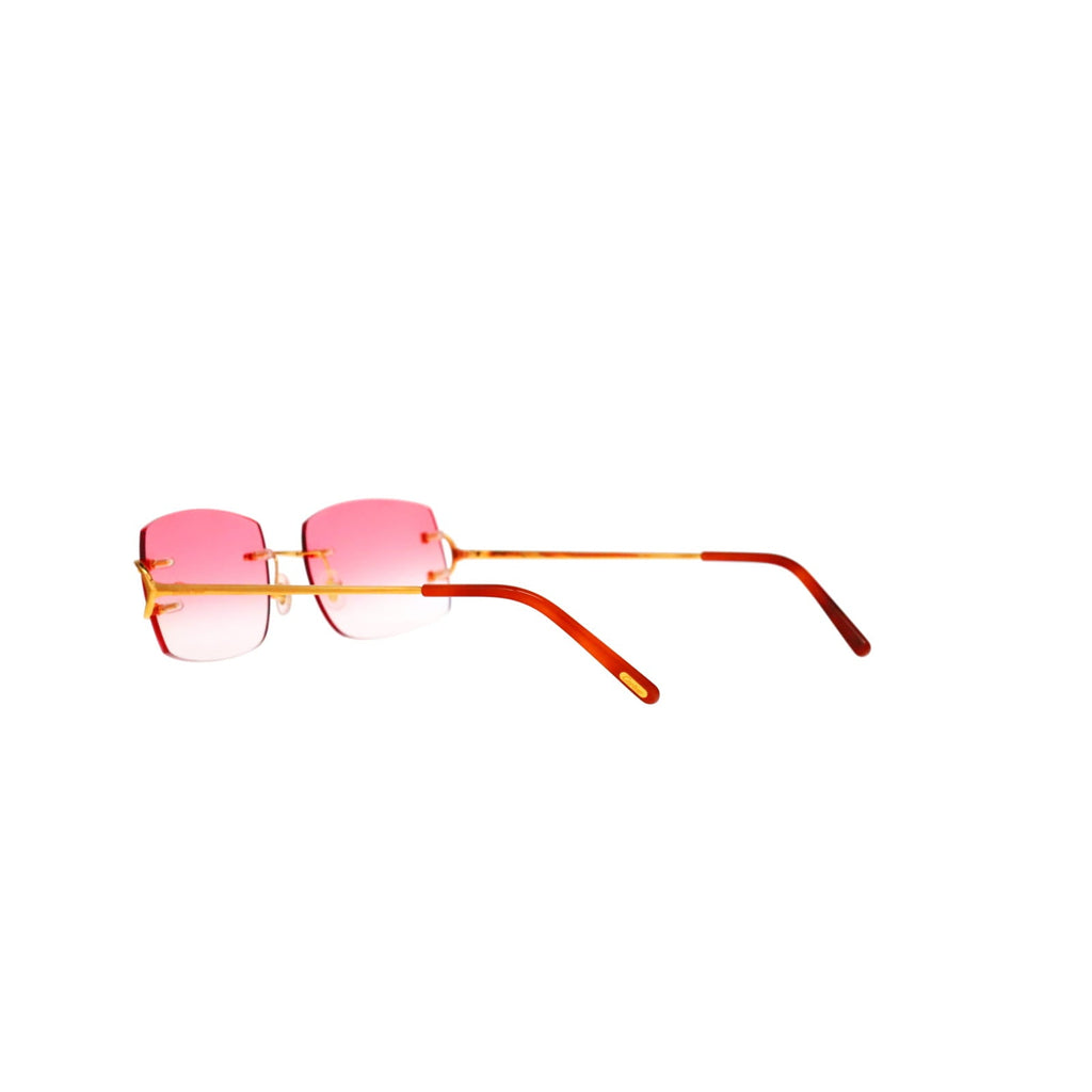 Cartier Custom Double C Brooklyn Gold Sunglasses by MEG