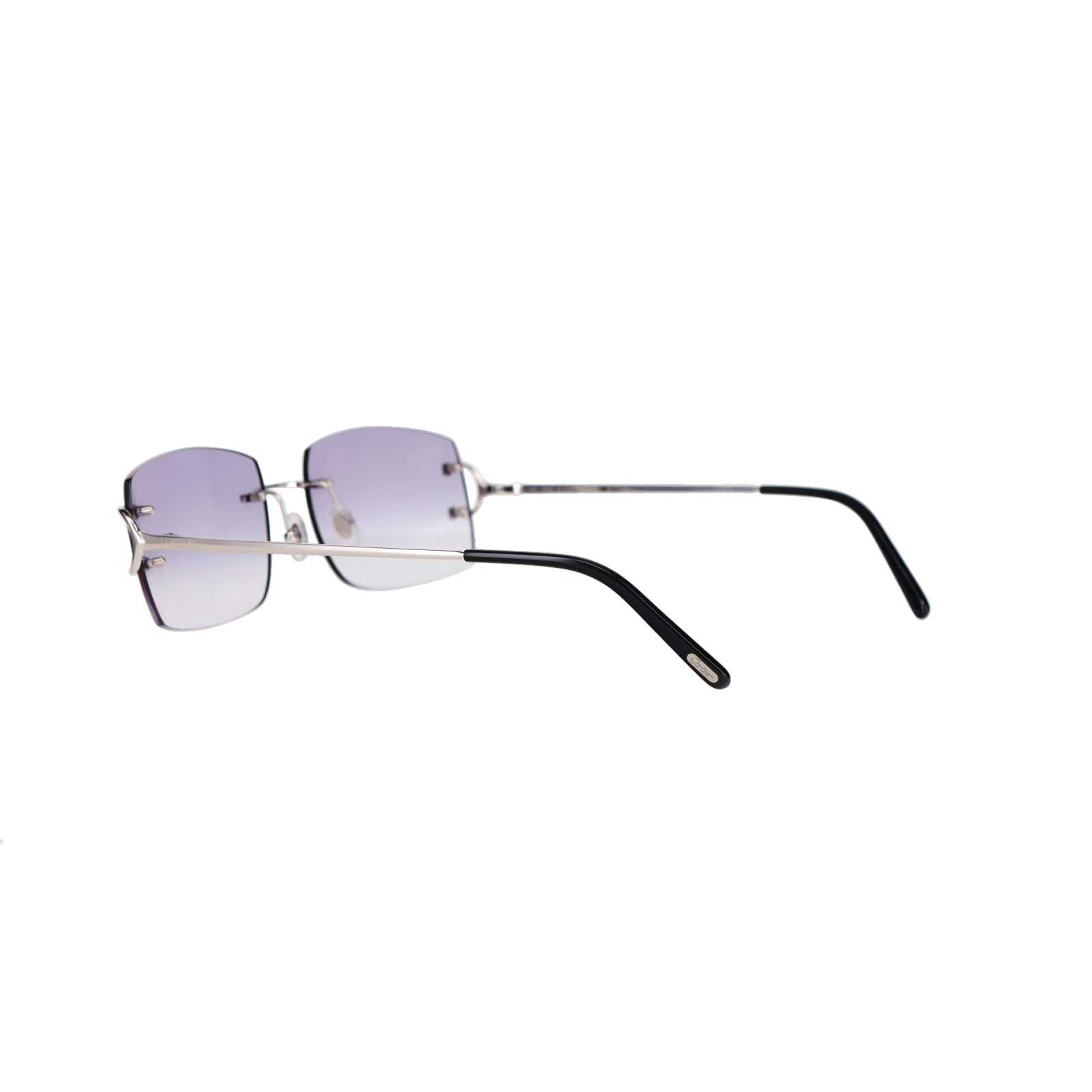 Cartier Custom Double C Brooklyn Platinum Sunglasses by MEG