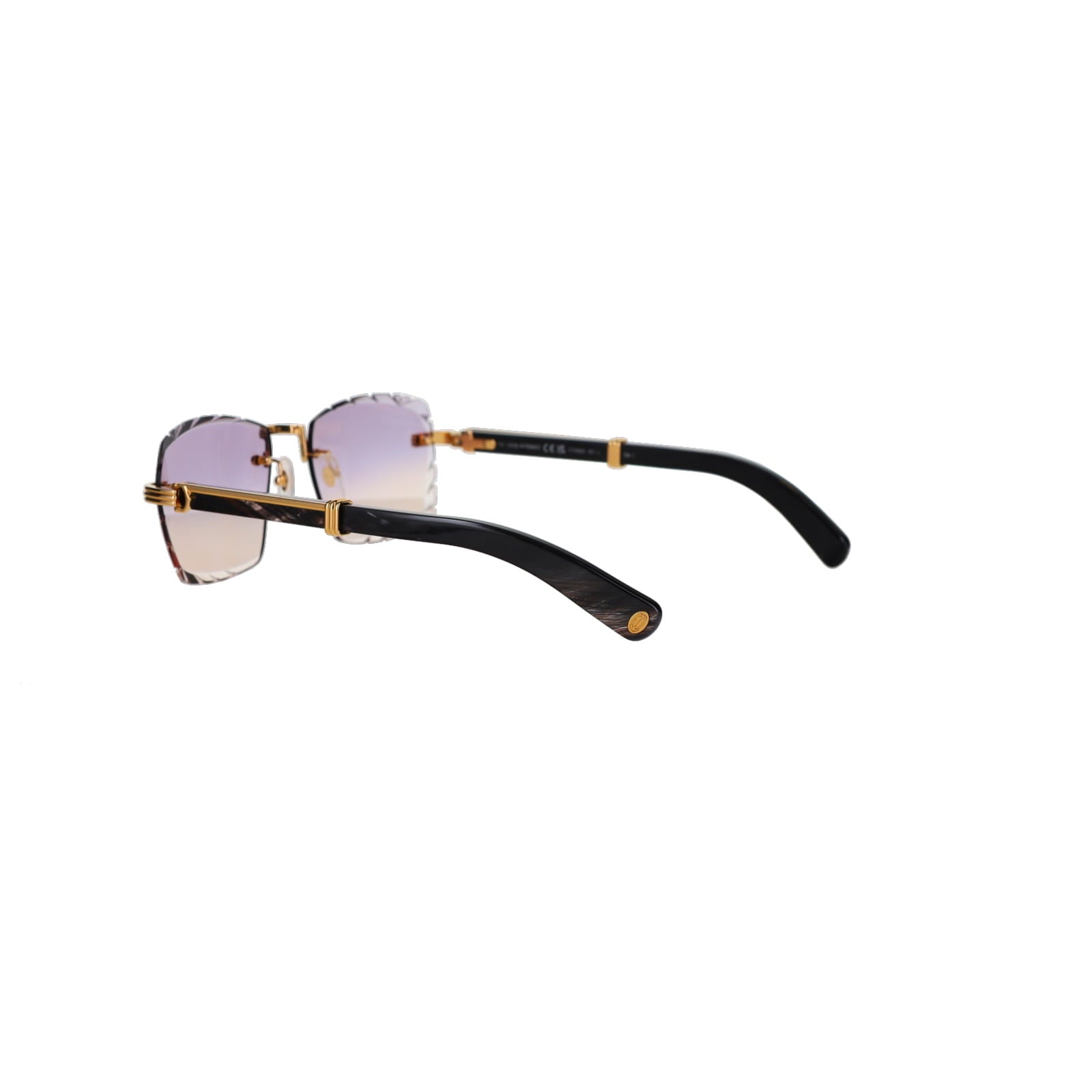 Cartier Custom Première de Cartier Black Sunglasses by MEG