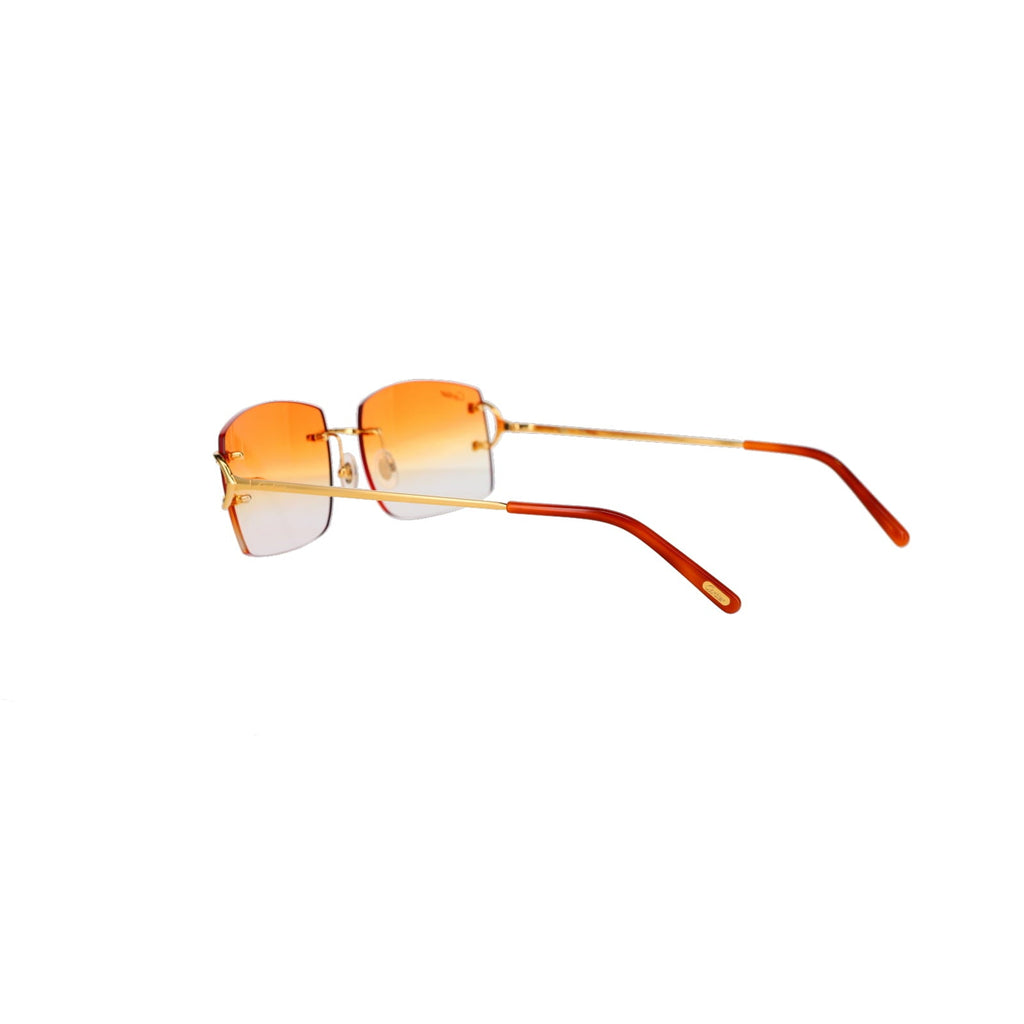 Cartier Custom Double C Brooklyn Gold Sunglasses by MEG