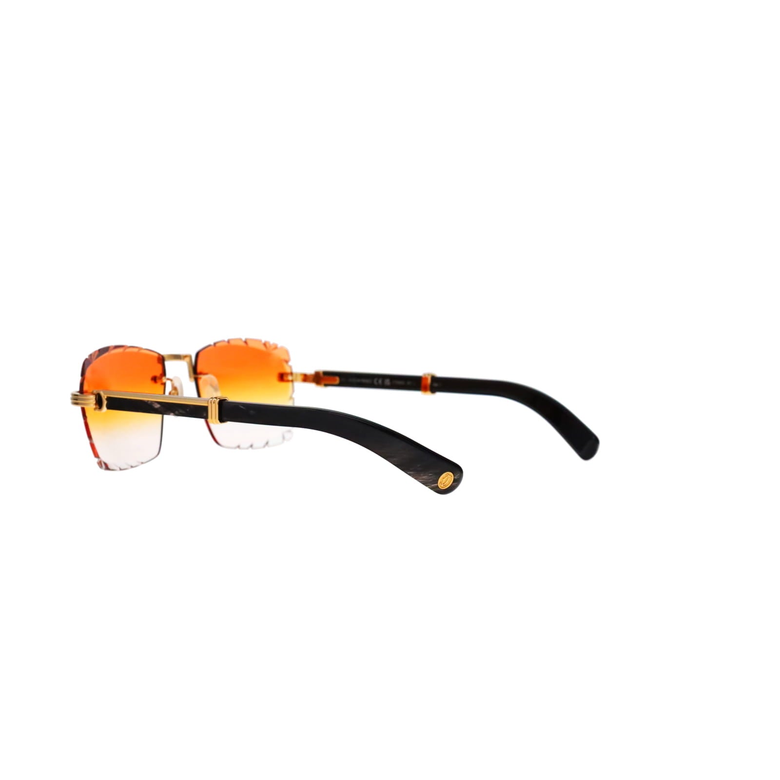 Cartier Custom Première de Cartier Black Sunglasses by MEG