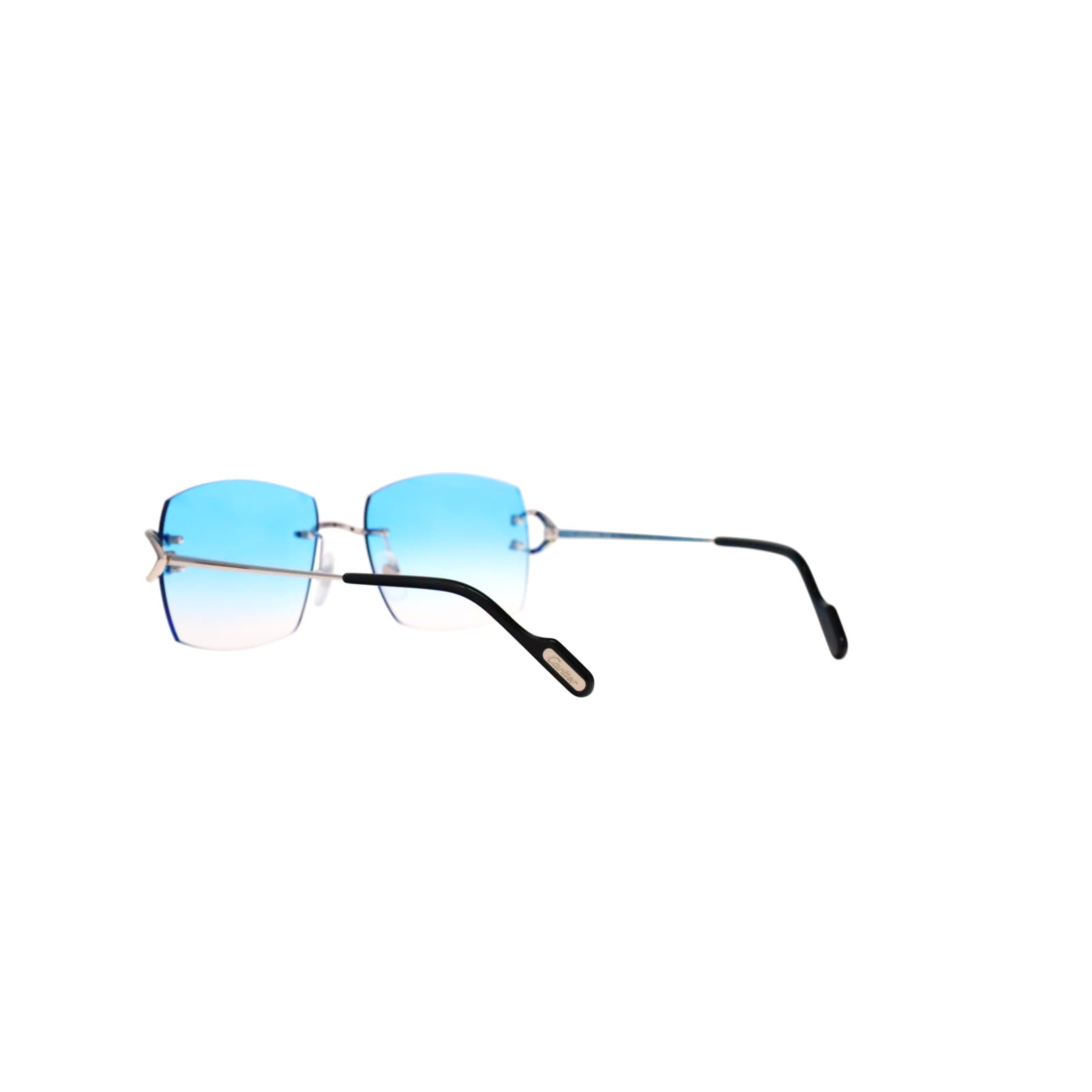 Cartier Custom Vintage Double C Mykonos Platinum Sunglasses by MEG