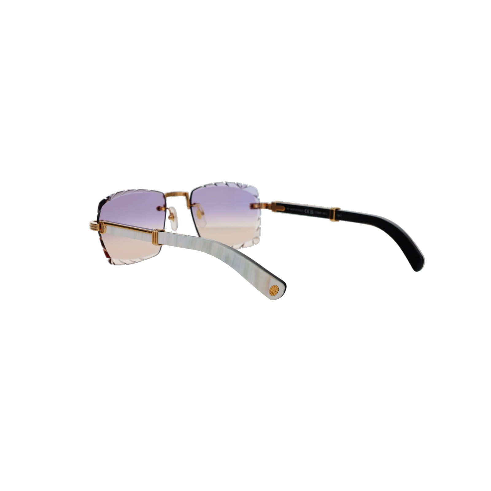 Cartier Custom Première de Cartier White Sunglasses by MEG