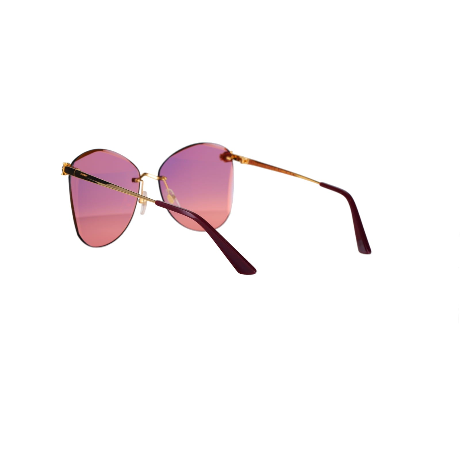 CT0398S Cat-eye Panthère Sunglasses