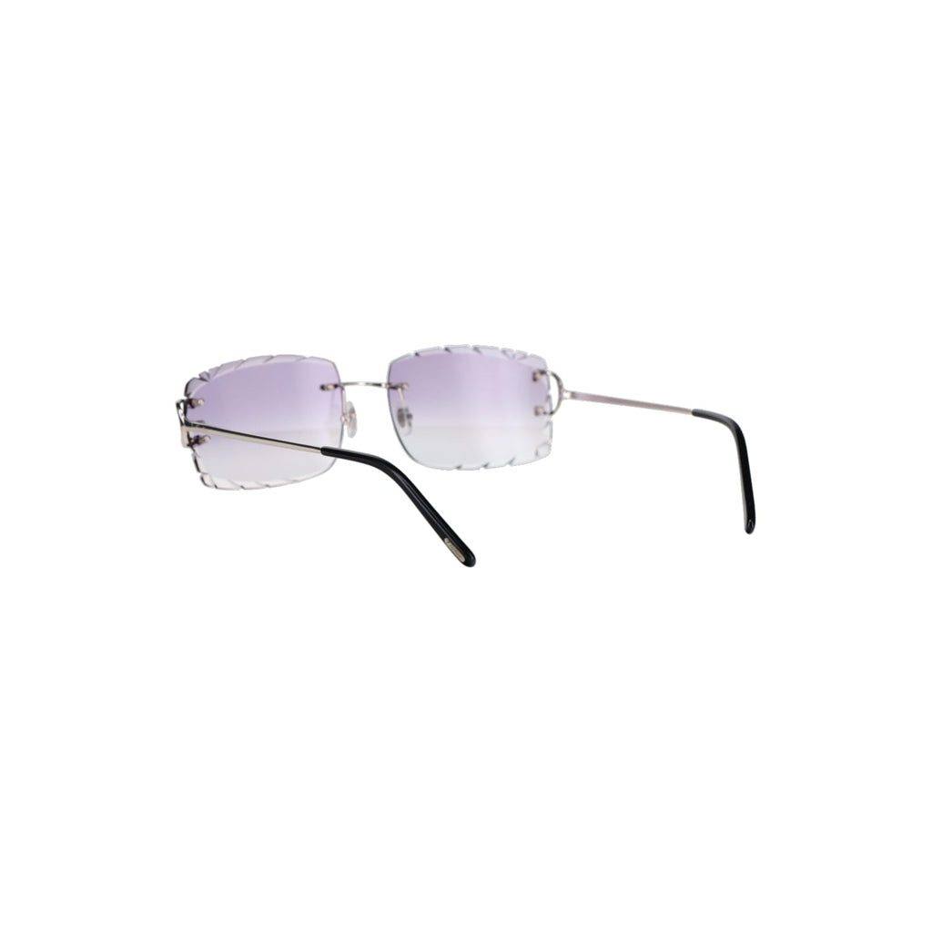 Cartier Custom Double C Diamond Cut Brooklyn Platinum Sunglasses by MEG