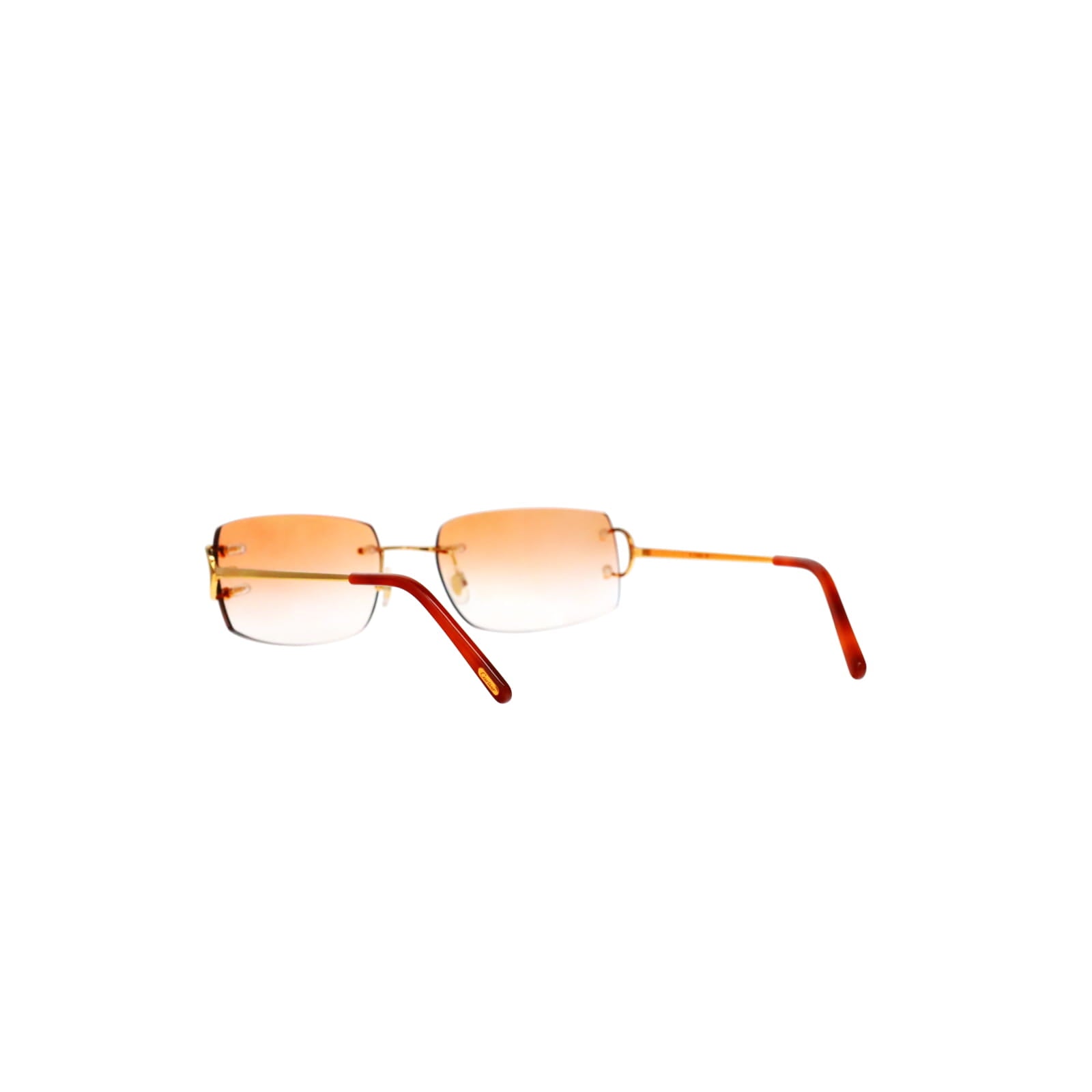 Cartier Custom Double C Brooklyn Gold Sunglasses by MEG