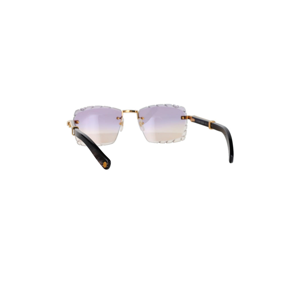Cartier Custom Première de Cartier Black Sunglasses by MEG