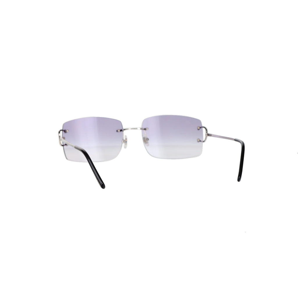 Cartier Custom Double C Brooklyn Platinum Sunglasses by MEG