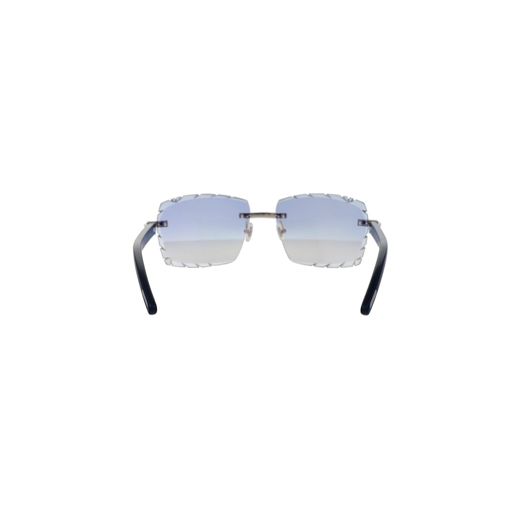 Cartier Custom Première C Horn and Wood Sunglasses by MEG